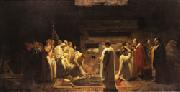 Jeles-Eugene Lenepveu The Martyrs in the Catacombs France oil painting reproduction